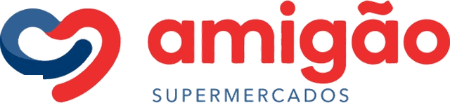 Logotipo da empresa parceira Amigão Supermercados